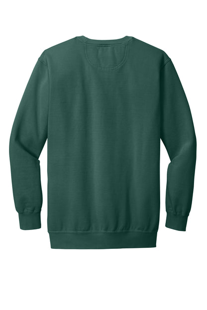 Custom Embroidered Comfort Colors Sweatshirts in Blue Spruce