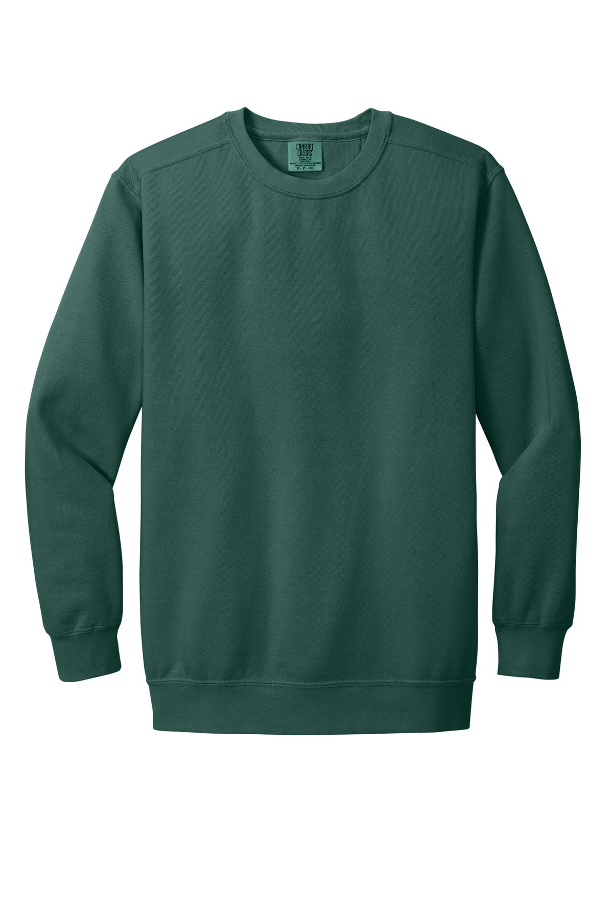 Custom Embroidered Comfort Colors Sweatshirts in Blue Spruce