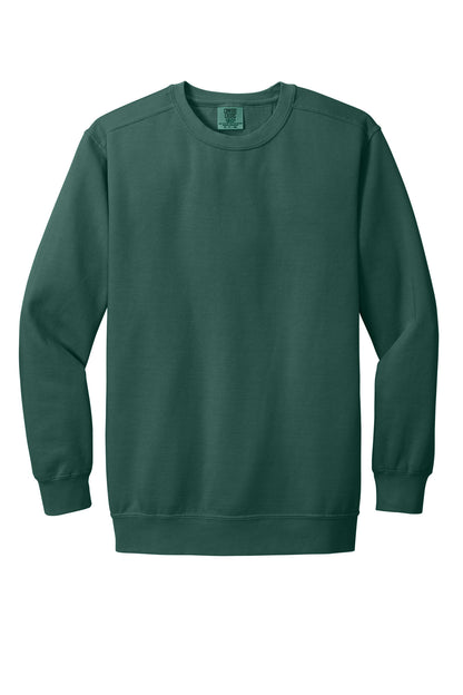 Custom Embroidered Comfort Colors Sweatshirts in Blue Spruce