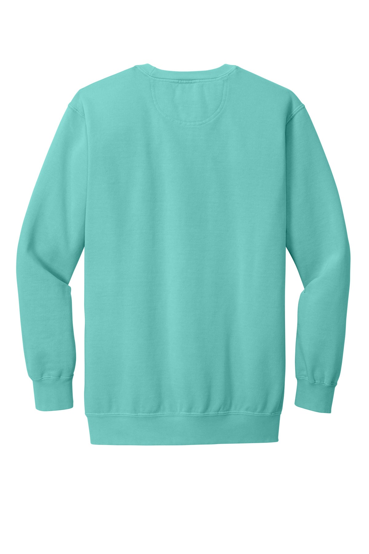 Custom Embroidered Comfort Colors Sweatshirts in Chalky Mint