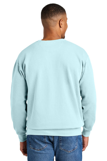 Custom Embroidered Comfort Colors Sweatshirts in Chambray