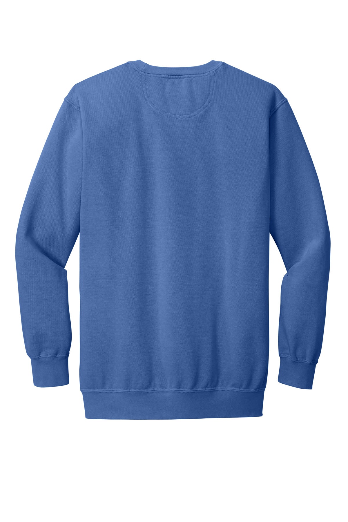 Custom Embroidered Comfort Colors Sweatshirts in Flo Blue