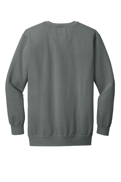 Custom Embroidered Comfort Colors Sweatshirts in Grey