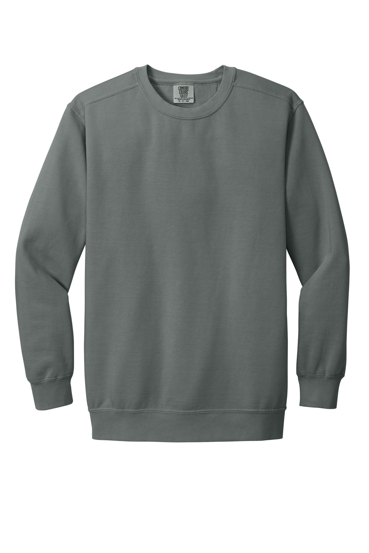 Custom Embroidered Comfort Colors Sweatshirts in Grey