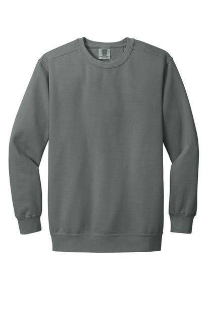 Custom Embroidered Comfort Colors Sweatshirts in Grey