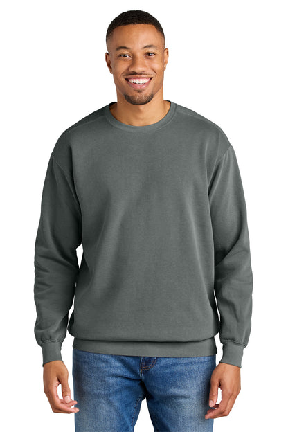 Custom Embroidered Comfort Colors Sweatshirts in Grey