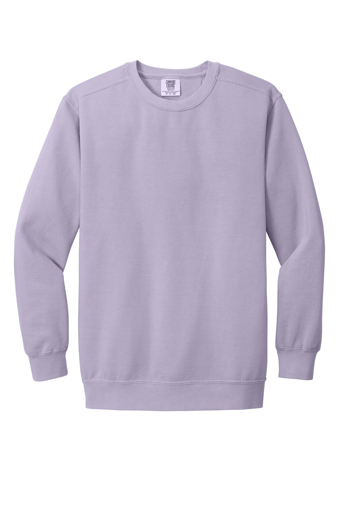 Custom Embroidered Comfort Colors Sweatshirts in Orchid