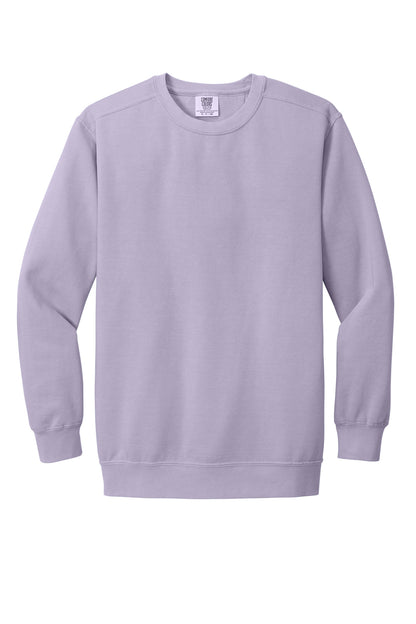 Custom Embroidered Comfort Colors Sweatshirts in Orchid