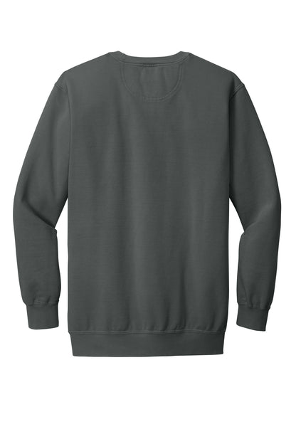 Custom Embroidered Comfort Colors Sweatshirts in Pepper