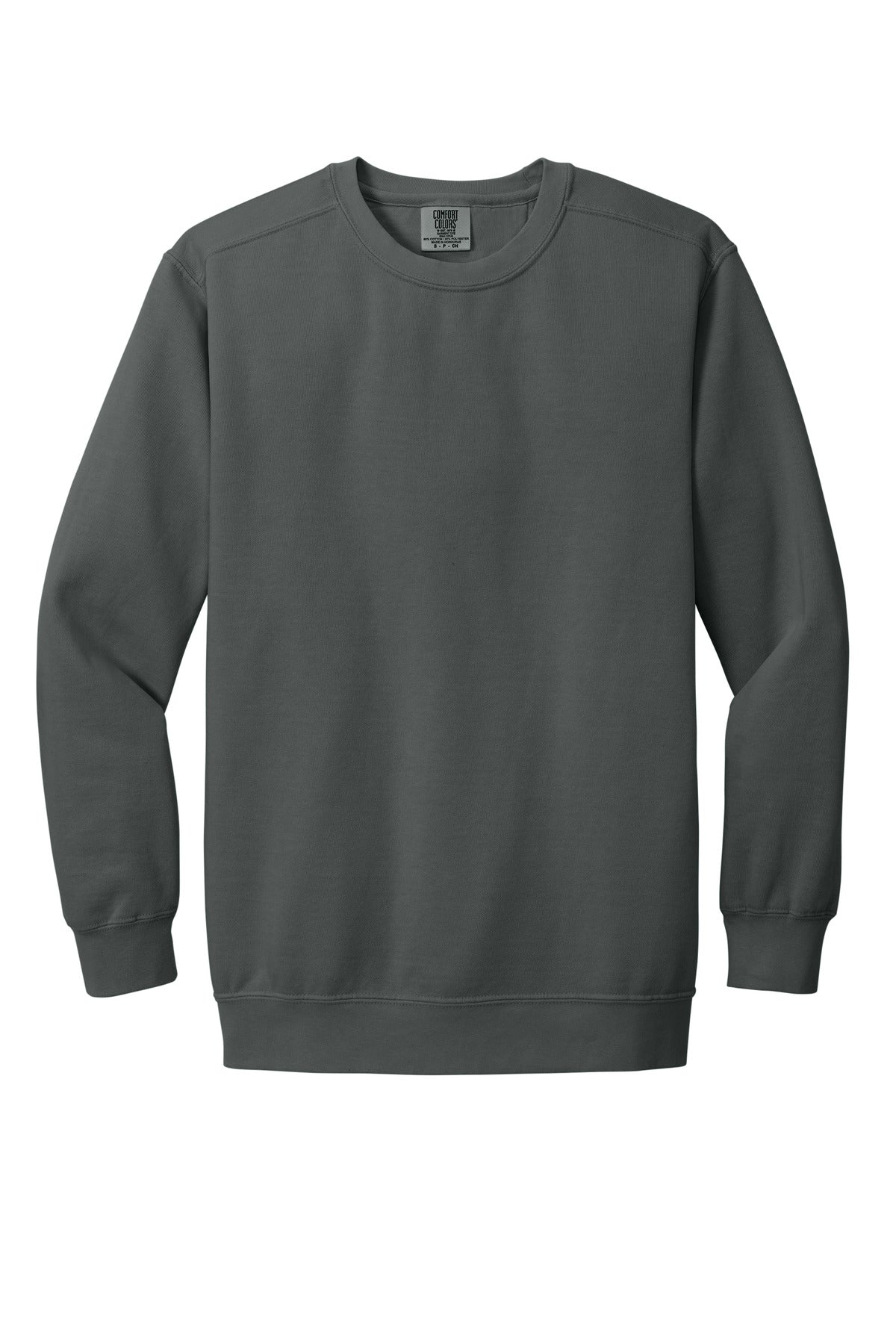 Custom Embroidered Comfort Colors Sweatshirts in Pepper