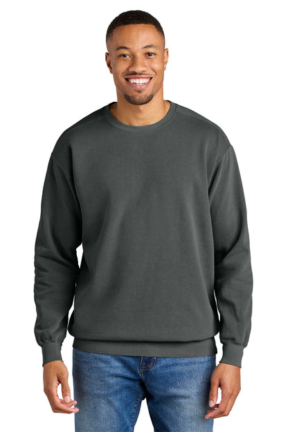 Custom Embroidered Comfort Colors Sweatshirts in Pepper