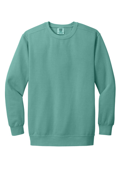 Custom Embroidered Comfort Colors Sweatshirts in Seafoam