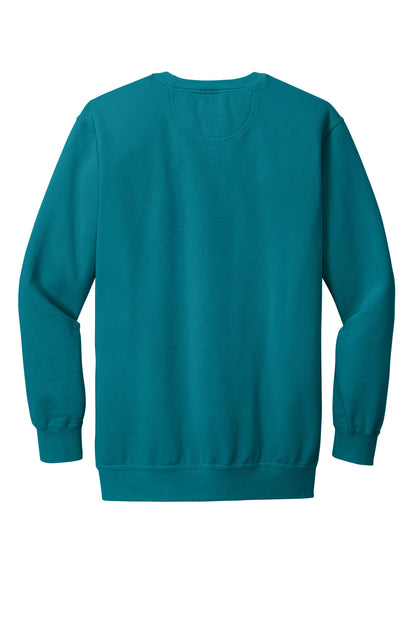 Custom Embroidered Comfort Colors Sweatshirts in Topaz Blue