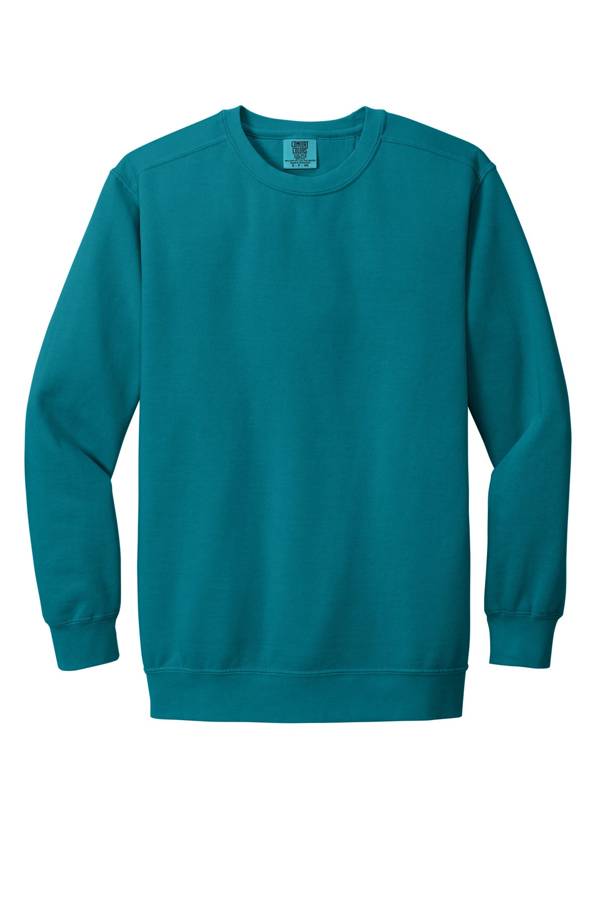 Custom Embroidered Comfort Colors Sweatshirts in Topaz Blue