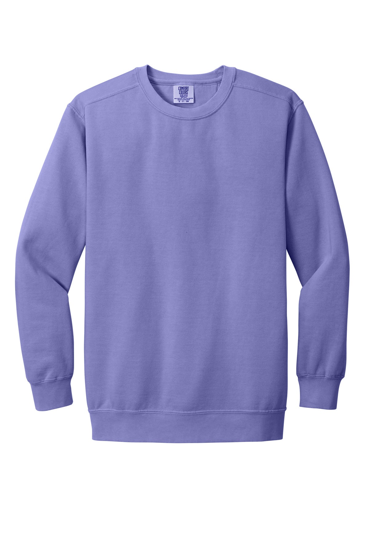 Custom Embroidered Comfort Colors Sweatshirts in Violet