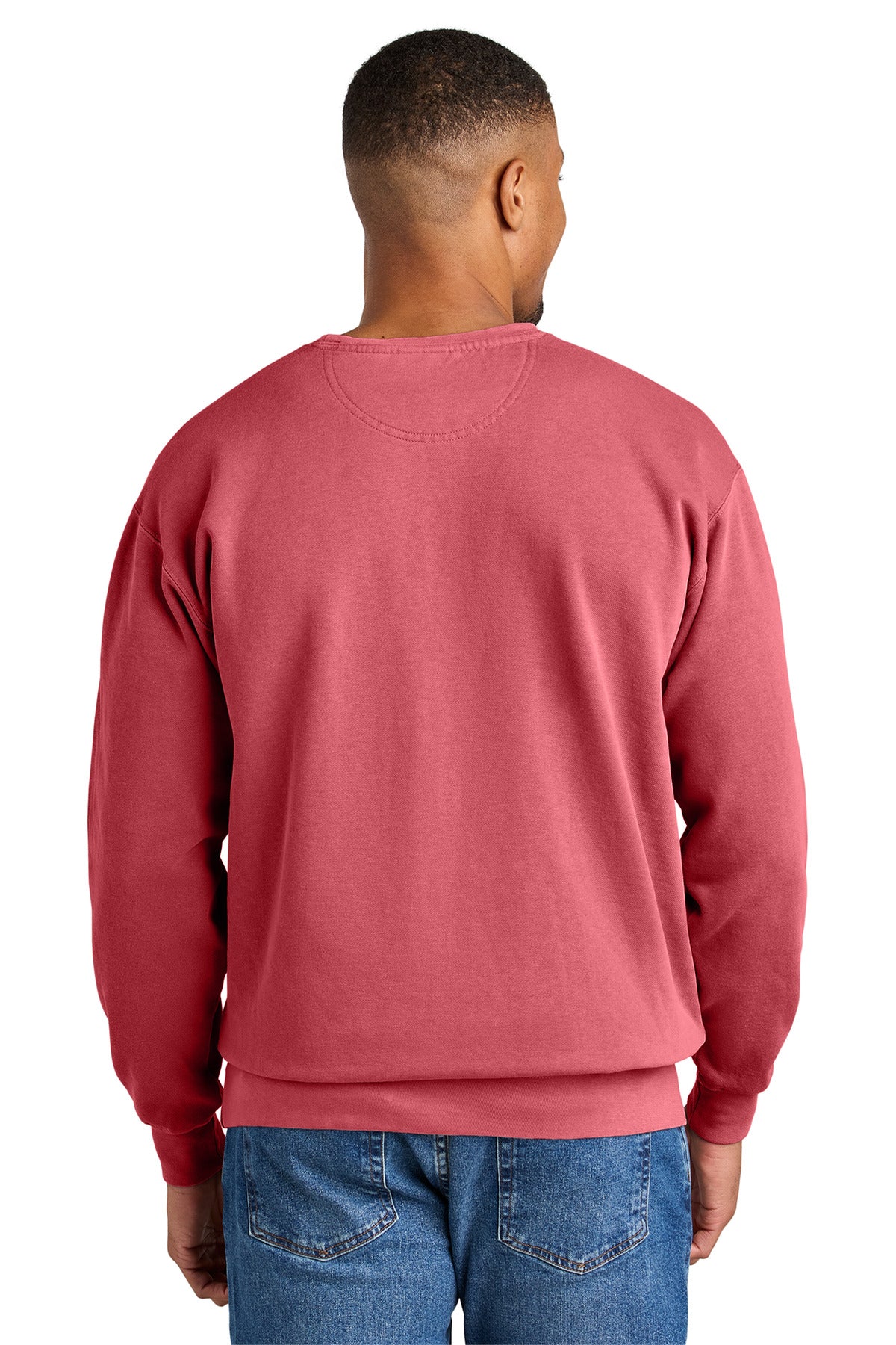 Custom Embroidered Comfort Colors Sweatshirts in Watermelon