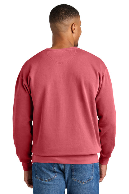 Custom Embroidered Comfort Colors Sweatshirts in Watermelon