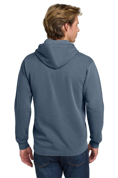 Custom Embroidered Comfort Colors Sweatshirts in Blue Jean