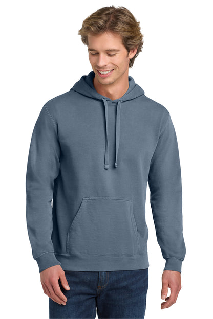 Custom Embroidered Comfort Colors Sweatshirts in Blue Jean