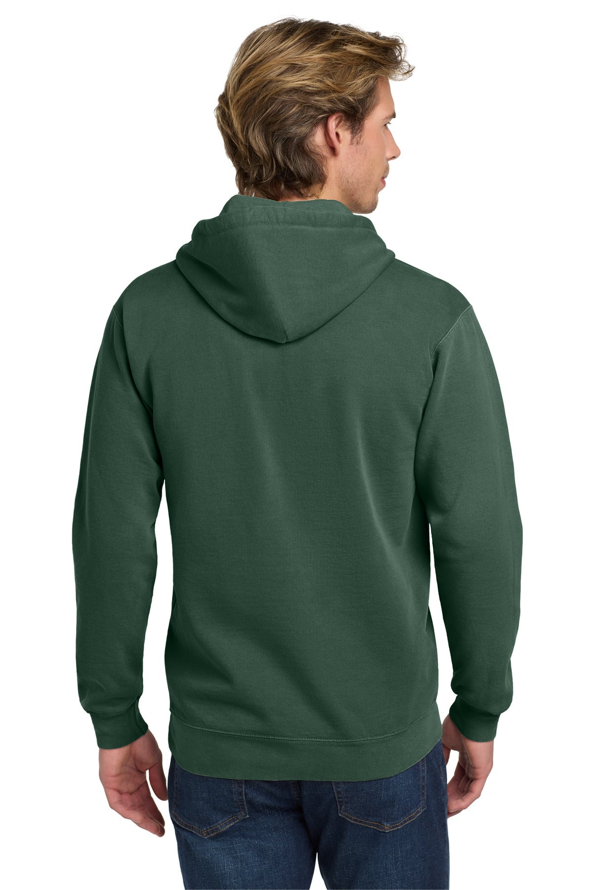 Custom Embroidered Comfort Colors Sweatshirts in Blue Spruce