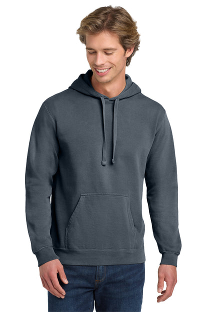 Custom Embroidered Comfort Colors Sweatshirts in Denim