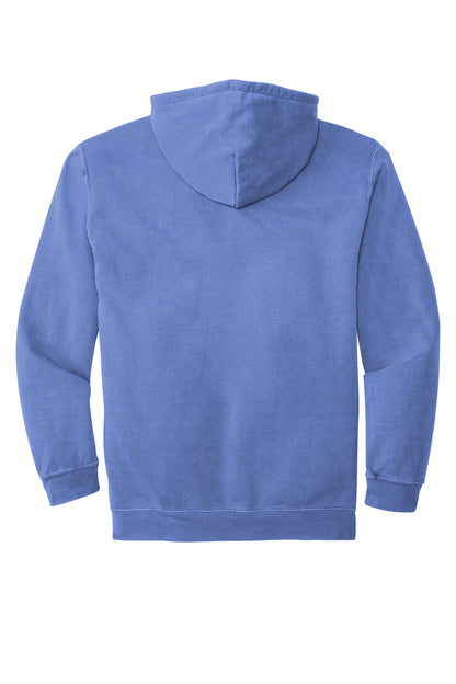Custom Embroidered Comfort Colors Sweatshirts in Flo Blue