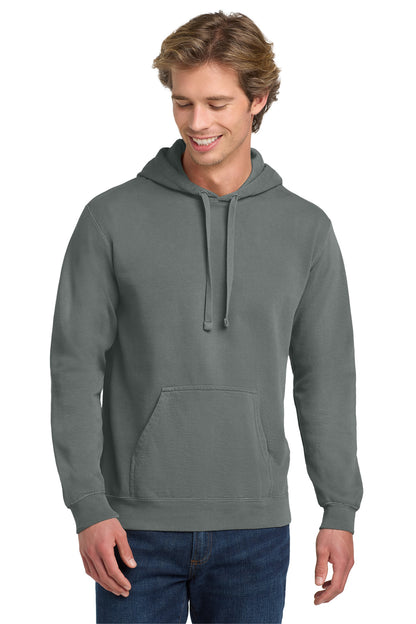 Custom Embroidered Comfort Colors Sweatshirts in Grey