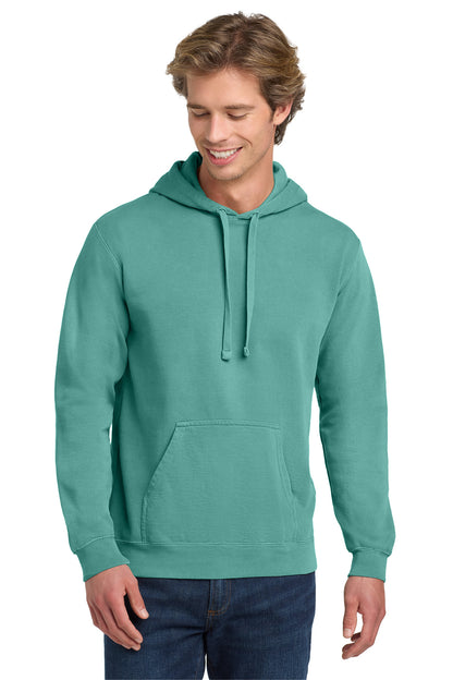 Custom Embroidered Comfort Colors Sweatshirts in Seafoam