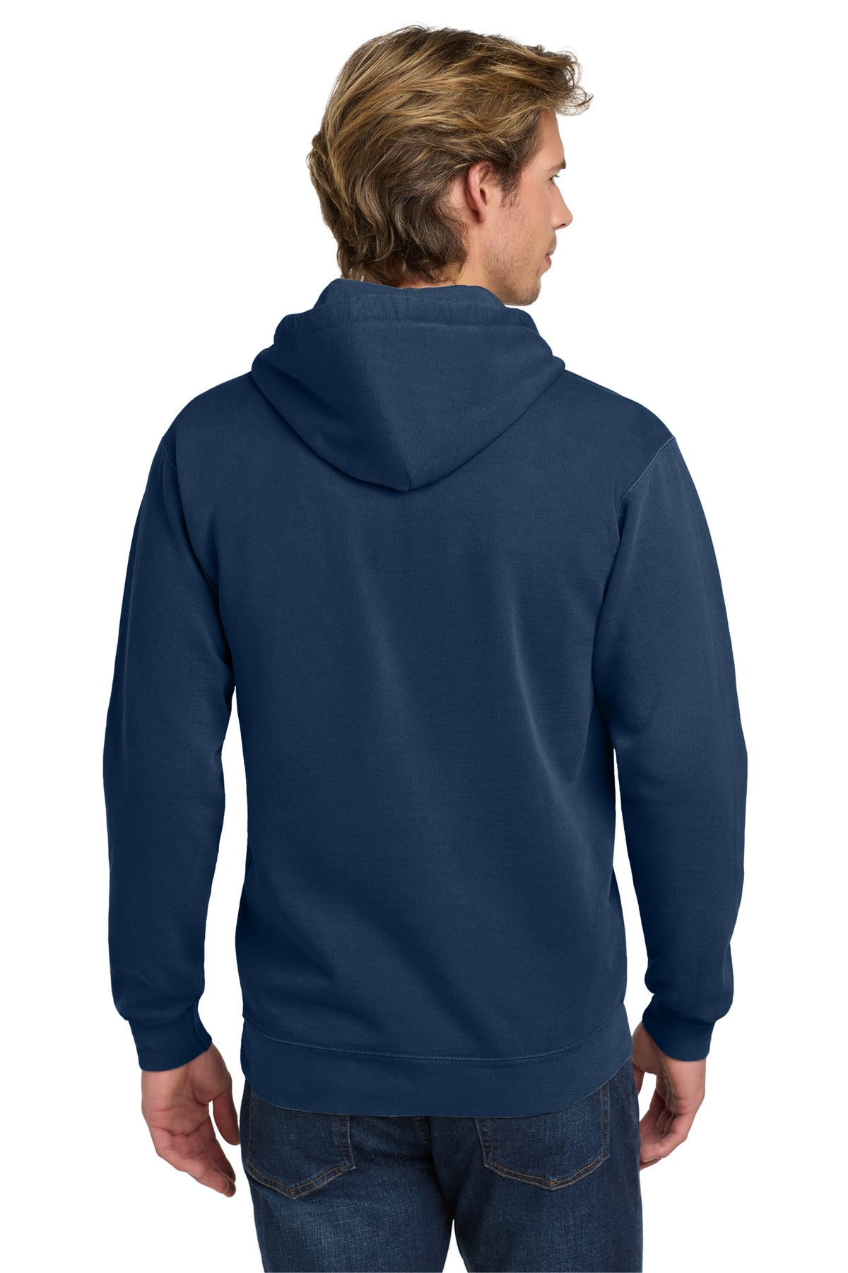 Custom Embroidered Comfort Colors Sweatshirts in True Navy