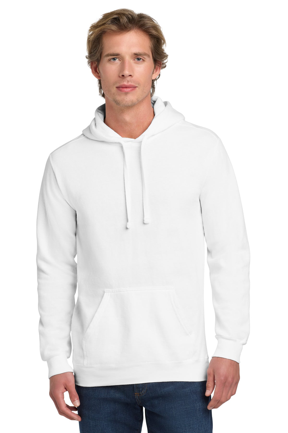 Custom Embroidered Comfort Colors Sweatshirts in White