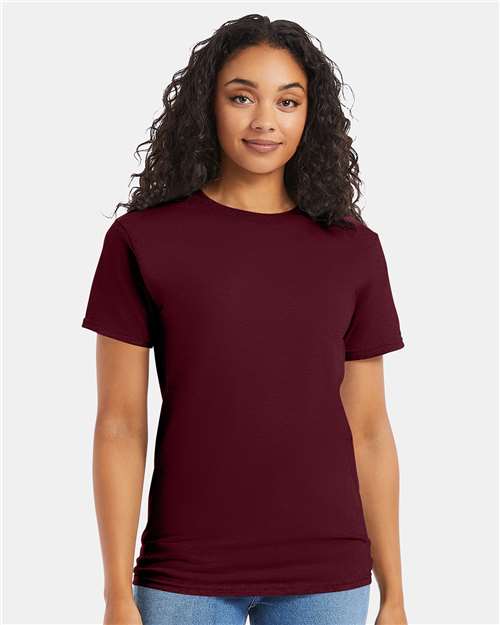 Hanes Essential-T T-Shirt 5280 Maroon
