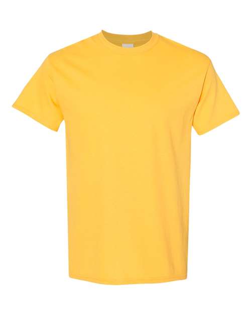 Gildan USA-Made Fine Jersey T-Shirt 5000 Cornsilk Custom Embroidered Business Logo