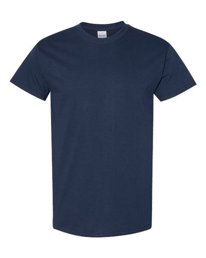 Gildan USA-Made Fine Jersey T-Shirt 5000 Natural Custom Embroidered Business Logo