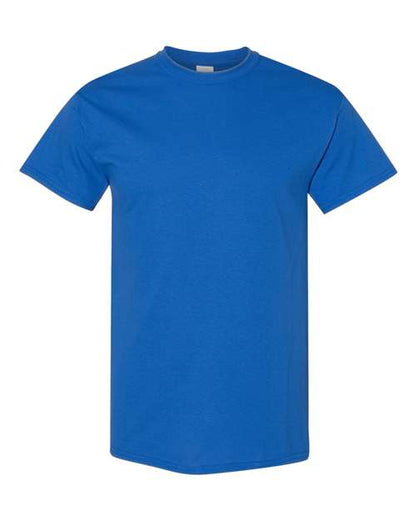 Gildan USA-Made Fine Jersey T-Shirt 5000 Royal Custom Embroidered Business Logo