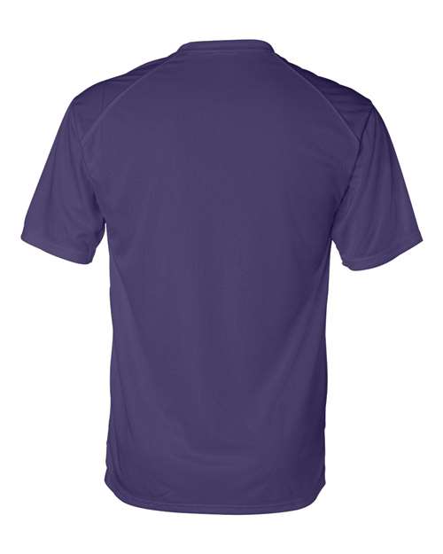 Badger B-Core Sport Shoulders T-Shirt 4120 Purple