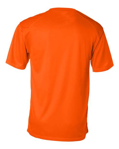Badger B-Core Sport Shoulders T-Shirt 4120 Safety Orange