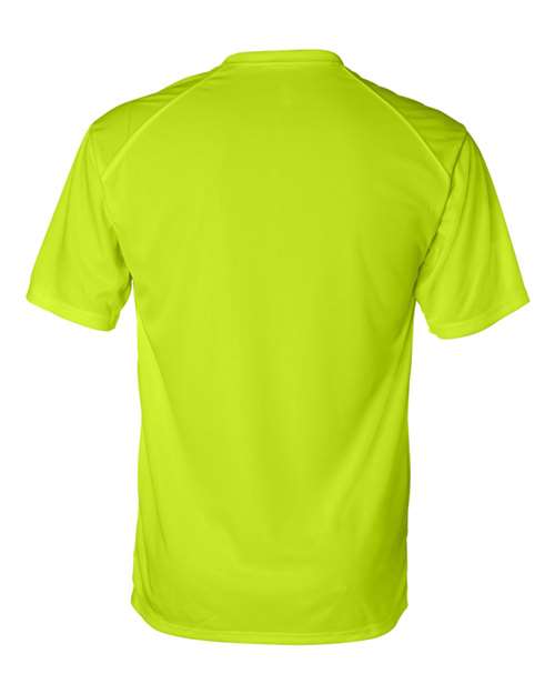 Badger B-Core Sport Shoulders T-Shirt 4120 Safety Yellow