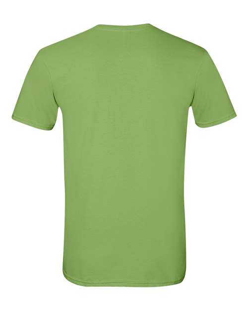 Gildan Softstyle® T-Shirt 64000 Kelly Green Custom Embroidered Business Logo