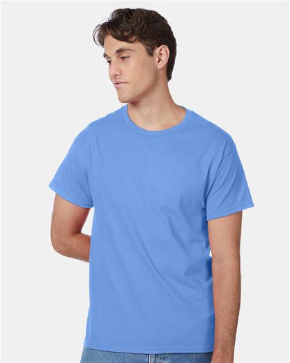 Custom Embroidered  Hanes Authentic T-Shirt 5250 Carolina Blue