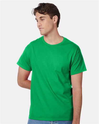 Custom Embroidered  Hanes Authentic T-Shirt 5250 Kelly Green