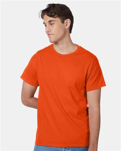 Custom Embroidered  Hanes Authentic T-Shirt 5250 Orange