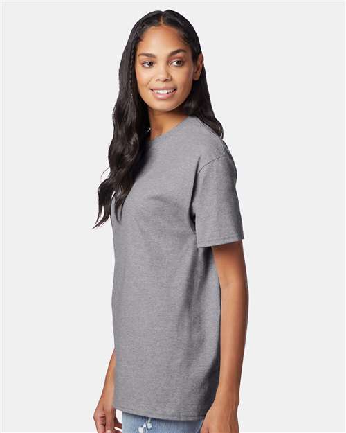 Hanes Authentic T-Shirt 5250 Oxford Grey