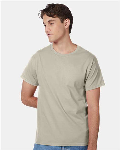 Custom Embroidered  Hanes Authentic T-Shirt 5250 Sand