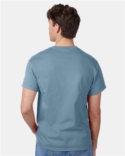 Hanes Authentic T-Shirt 5250 Stonewashed Blue