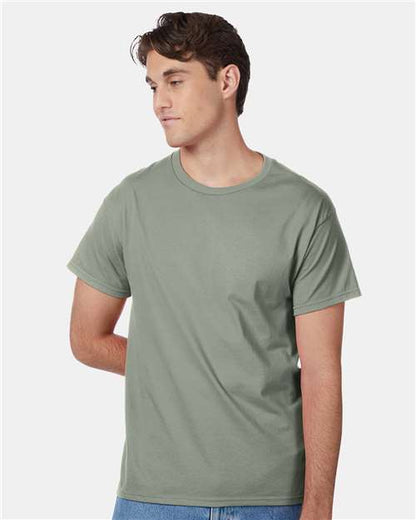 Custom Embroidered  Hanes Authentic T-Shirt 5250 Stonewashed Green