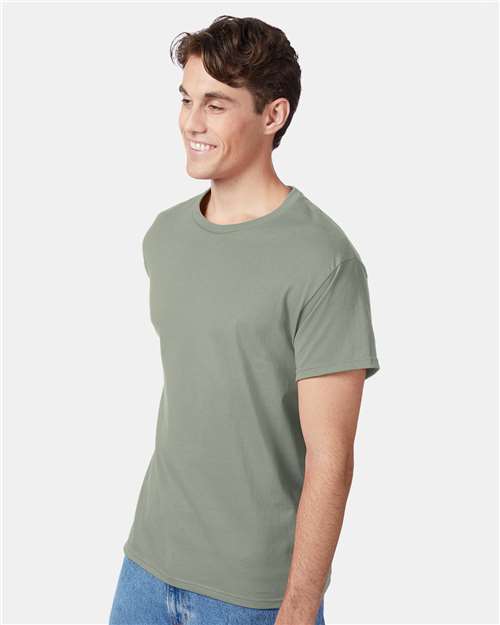 Hanes Authentic T-Shirt 5250 Stonewashed Green