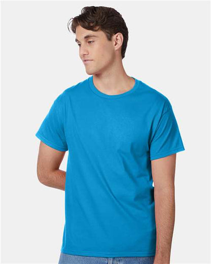 Custom Embroidered  Hanes Authentic T-Shirt 5250 Teal