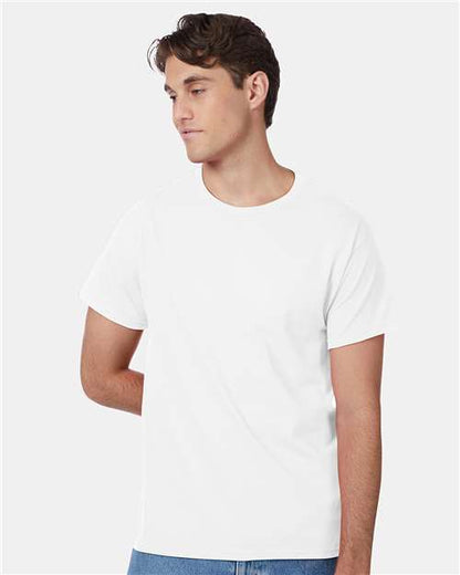 Custom Embroidered  Hanes Authentic T-Shirt 5250 White