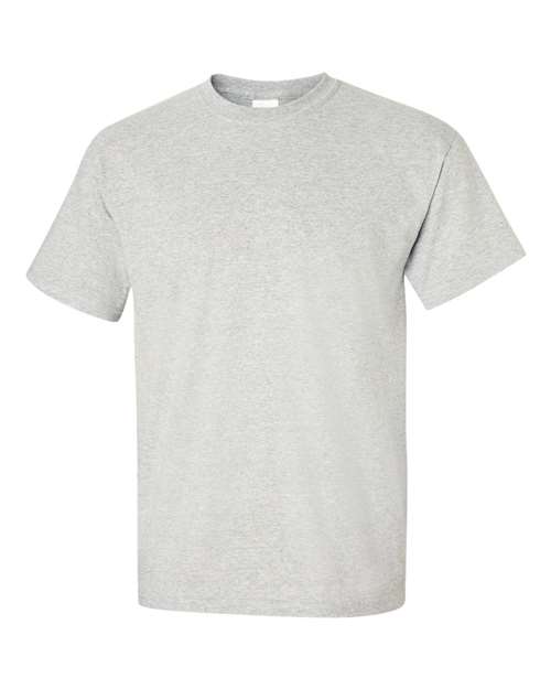 Gildan Women’s 1X1 Baby Rib Raglan Three-Quarter Sleeve Tee 2000 Ash Custom Embroidered Business Logo