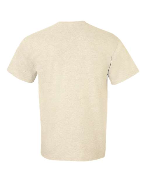 Gildan Women’s 1X1 Baby Rib Raglan Three-Quarter Sleeve Tee 2000 Natural Custom Embroidered Business Logo